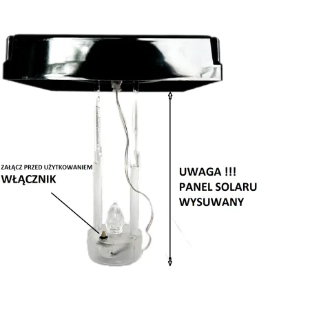 ZNICZ SOLARNY SERCE - 2376